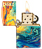 Зажигалка ZIPPO Classic с покрытием 540 Tumbled Brass, латунь/сталь, разноцветная, 38x13x57 мм - Фото 3