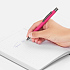 Ручка шариковая Atento Soft Touch, розовая - Фото 4