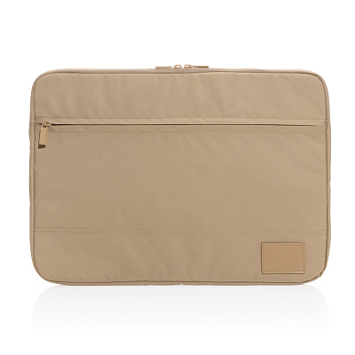 Чехол для ноутбука Impact из rPET AWARE™, 15.6'' (Бежевый;)