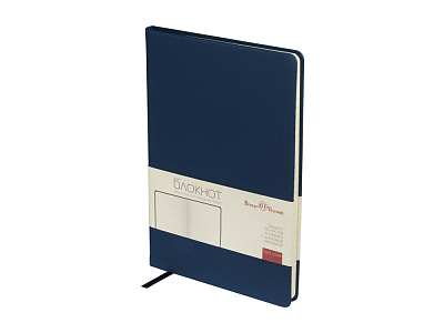 Блокнот А5 Megapolis Velvet (Тёмно-синий)