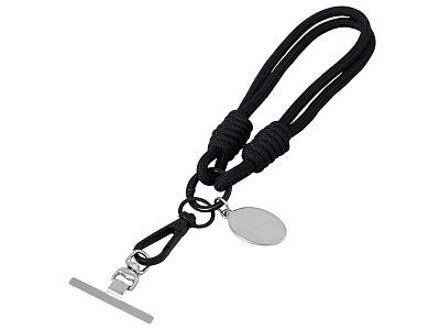 Брелок-браслет Bohemian с держателем для телефона (Чёрный)