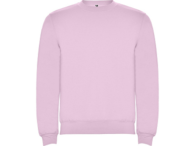 Свитшот с начесом Clasica унисекс (Светло-розовый)