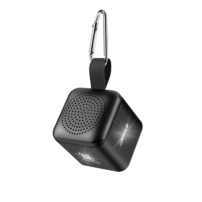 Bluetooth колонка Slaigo mini, стерео TWS, черный (Чёрный)