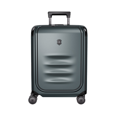 Чемодан VICTORINOX Spectra™ 3.0 Global Carry-On, темно-зеленый, поликарбонат Sorplas™, 40x20x55 см, 39 л (Зеленый)