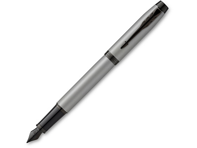 Ручка перьевая Parker IM MGREY BT (Черный/серый)