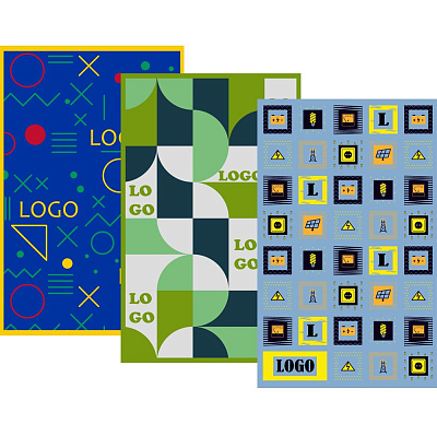 Плед на заказ Tricksy Net 4 цвета S акрил