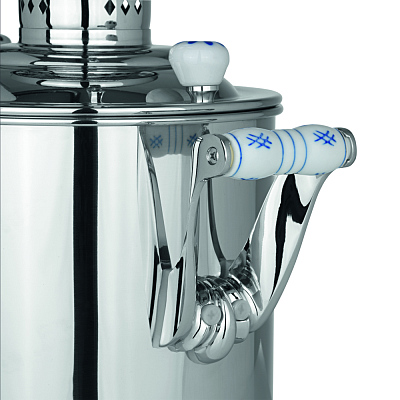 Самовар BEEM модель Romanov, 5 литров, серебристый
