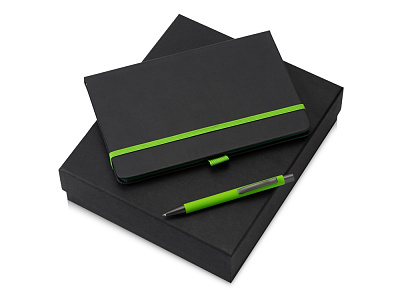 Подарочный набор Jacque 2.0. (Зеленое яблоко, серый)