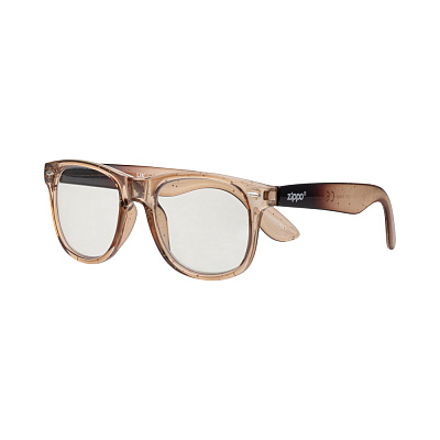 Очки солнцезащитные ZIPPO женские бежевые,оправа из поликарбоната,флуоресцентная,линзы фотохромные