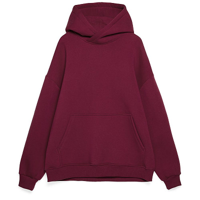 Худи Kulonga Oversize, фиолетовое (Бордовый)