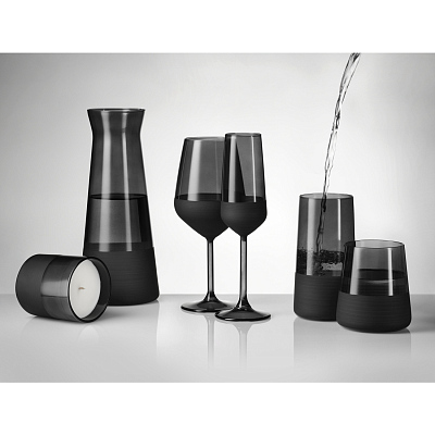 Бокал для шампанского Блэк Эдишн (Black Edition), черный