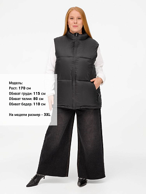 Жилет двусторонний V2, черный