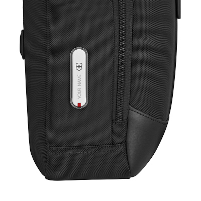 Портфель VICTORINOX Architecture Urban2 Briefcase 15'', черный, полиэстер/кожа, 42x13x31 см, 16 л