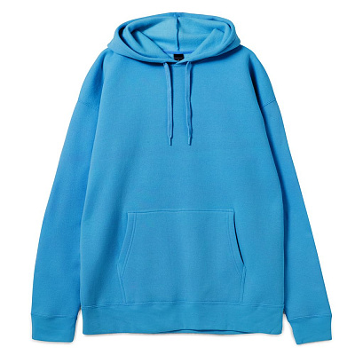 Толстовка с капюшоном Slam 320, бирюзовая (Бирюзовый)