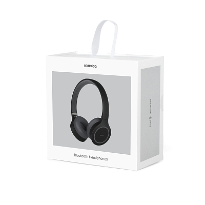 Наушники беспроводные Rombica MySound BH-08, черный