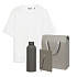 Белый, серый