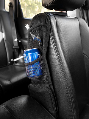 Органайзер на сиденье автомобиля Sidestash, черный (Чёрный)