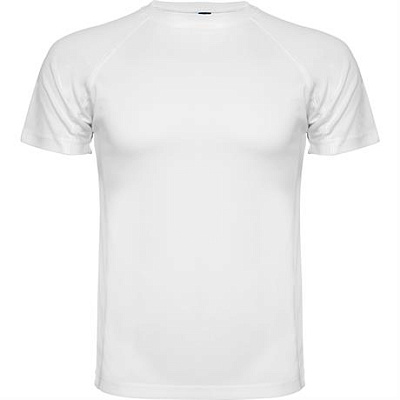Спортивная футболка MONTECARLO мужская, БЕЛЫЙ M (Белый)