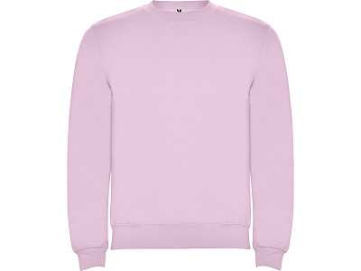 Свитшот с начесом Clasica унисекс (Светло-розовый)