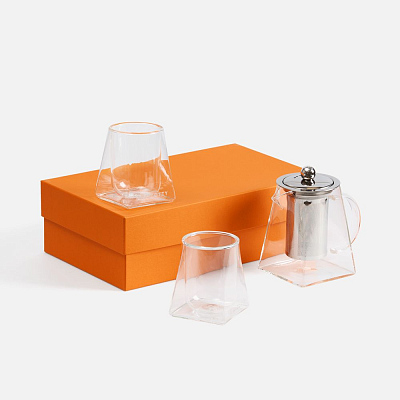 Чайный набор Quadroni в оранжевой коробке (Оранжевый)