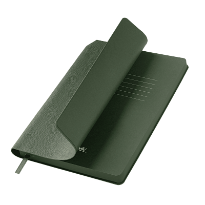 Ежедневник Молто (Molto) недатированный, зеленый (без упаковки, без стикера) (Зеленый, бежевый)