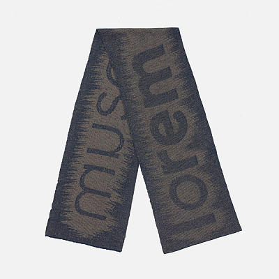 Шарф Denim XXL на заказ, полушерсть