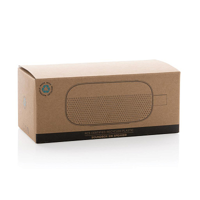 Колонка Soundbox из переработанного ABS-пластика RCS, 5 Вт
