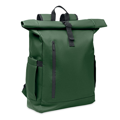 Rolltop laptop rucksack 600D (Темно-зеленый)
