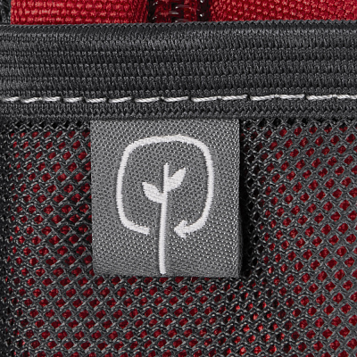 Рюкзак WENGER NEXT Tyon 16", красный/антрацит, переработанный ПЭТ/Полиэстер, 32х18х48 см, 23 л.