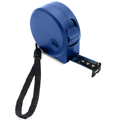 Рулетка Shadow 5м, тёмно-синяя (Синий)