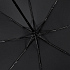 Складной зонт U.090, черный - Фото 3