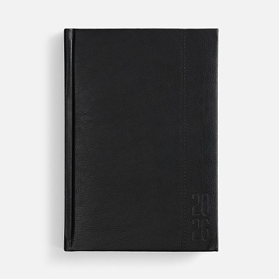 Ежедневник Baza, датированный, черный (Чёрный)