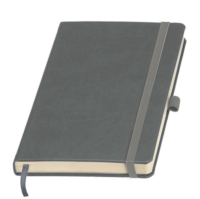 Блокнот клетка PRINT (Серый)