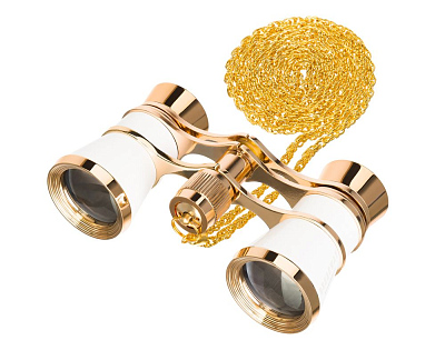 Театральный бинокль Broadway 325B  (Белый)