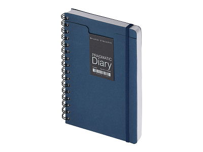 Ежедневник недатированный А5 Pragmatic (Тёмно-синий)