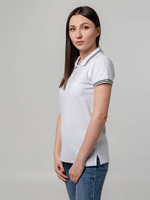 Рубашка поло женская Virma Stripes Lady, белая