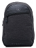 Рюкзак с одним плечевым ремнем BUGATTI Universum, графитовый, полиэстер меланж/тарпаулин, 23х9х35 см - Фото 2