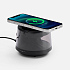 Bluetooth-колонка с подсветкой и беспроводной зарядкой Quantium, черная - Фото 2