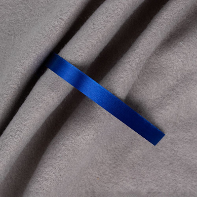 Лента сатиновая Satin 10 S, синяя, 50 см (Синий)