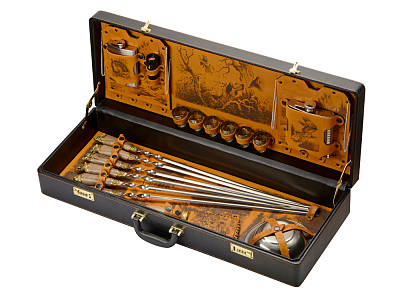 Подарочный набор Три медведя (Коричневый)