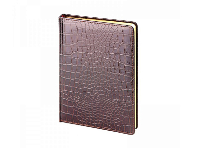 Ежедневник недатированный А5 Caiman (Коричневый)