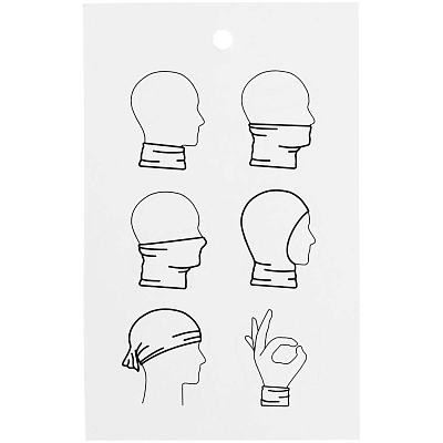 Многофункциональная бандана Dekko, бежевая