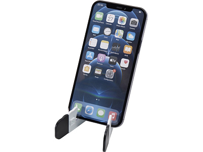 Подставка для телефона и планшета Buna из переработанного пластика (Белый)