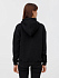Толстовка унисекс оверсайз на молнии Zippy Terry, черная - Фото 16