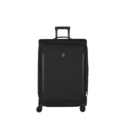 Чемодан VICTORINOX Crosslight, чёрный, RPET полиэстер, 50x32x76 см, 106 л (Черный)