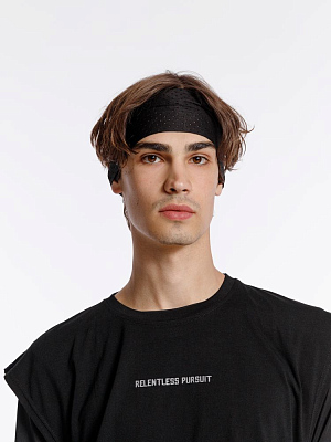 Повязка на голову Flixel, черная (Чёрный)