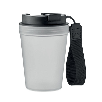 Single wall tumbler 300 ml (Прозрачно-белый)