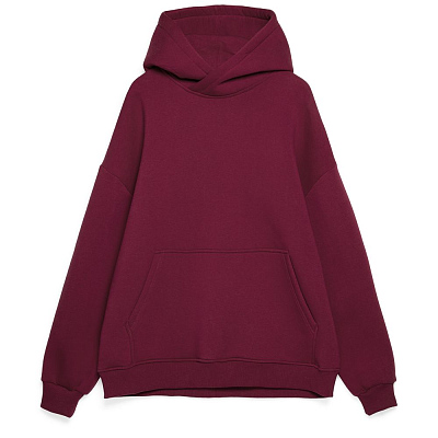 Худи Kulonga Oversize, бордовое (Бордовый)