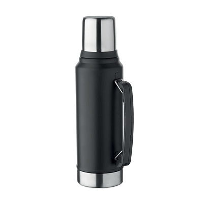 Double wall bottle 1L (Чёрный)