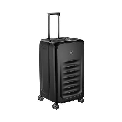 Чемодан VICTORINOX Spectra™ 3.0 Trunk Large Case, чёрный, поликарбонат Sorplas™, 42x36x76 см, 99 л